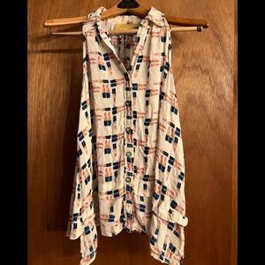 Maeve Lipstick Top Size 8